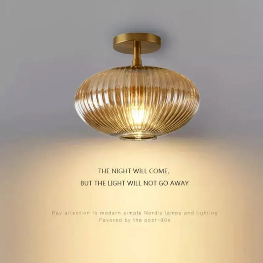 Asce Round Ceiling Light Modern