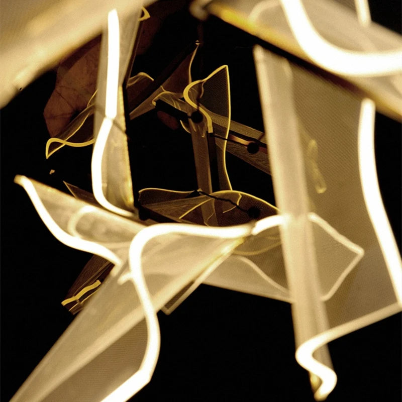 Fire Shadow Chandelier