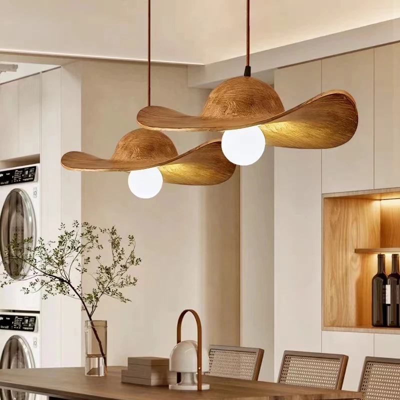 Modern hat pendant light for dining room