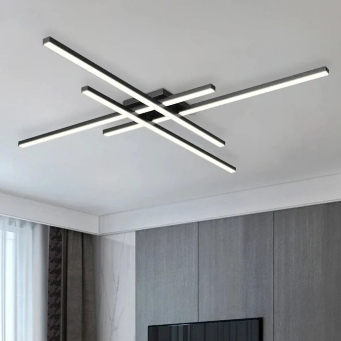 modern LED flush mount ceiling light