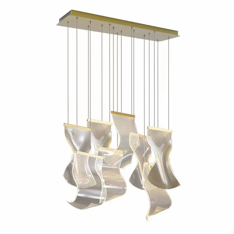 Rectangle chandelier