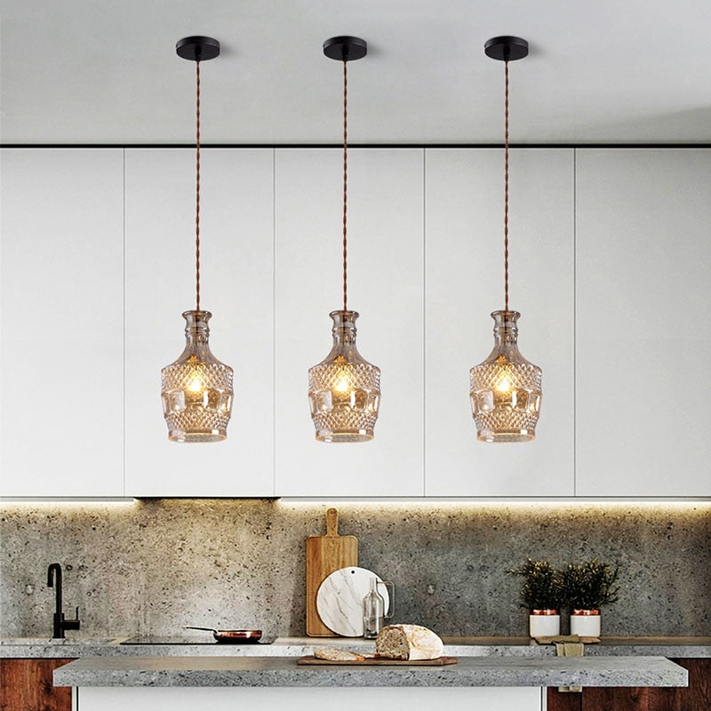 bar lighting kitchen