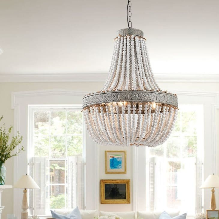 beaded chandeliers