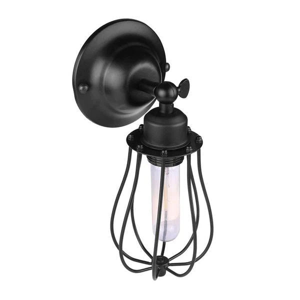 cage light wall sconce