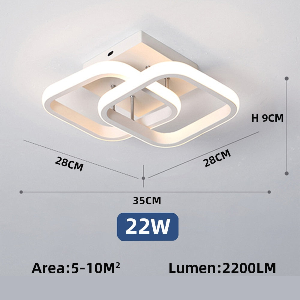 ceiling lights square led