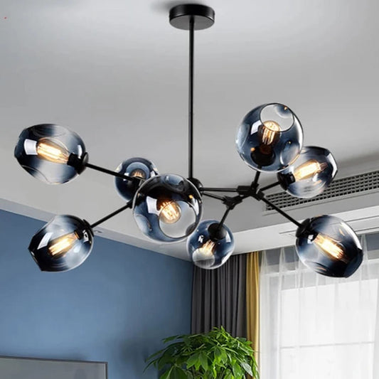 chandelier globes glass