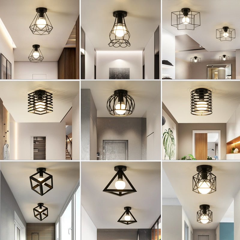 vintage cage light cover