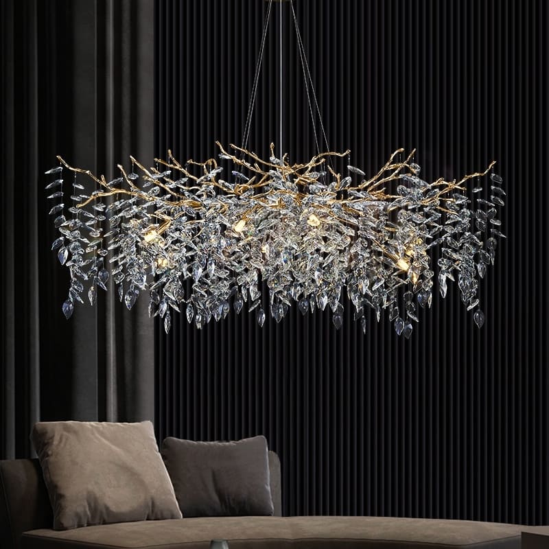 crystal tree chandelier