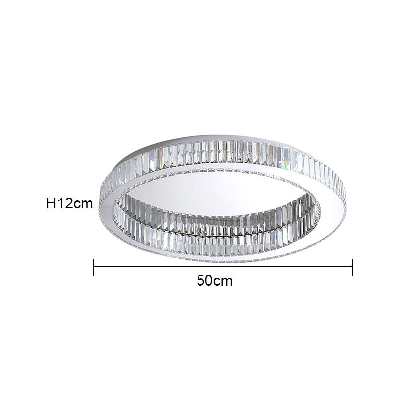 crystal chandelier modern ceiling light
