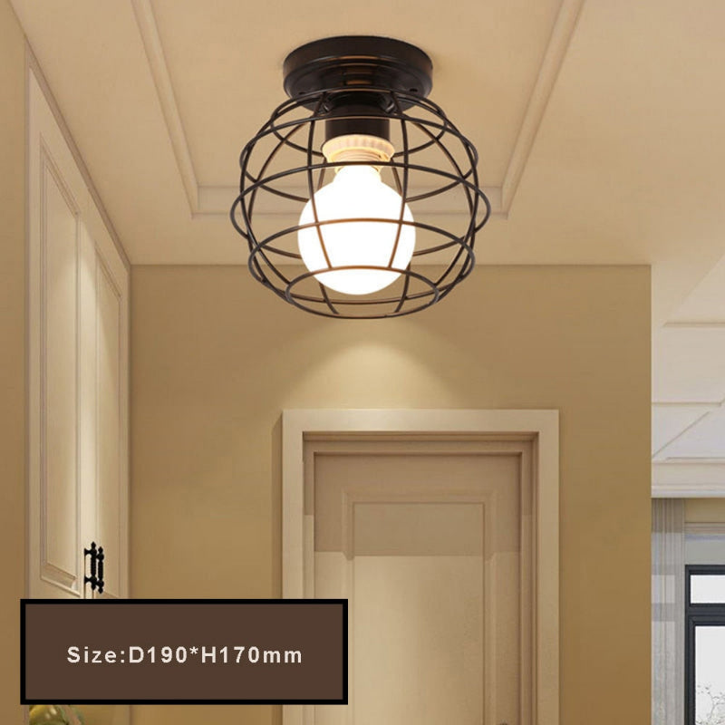 dome cage ceiling light cover