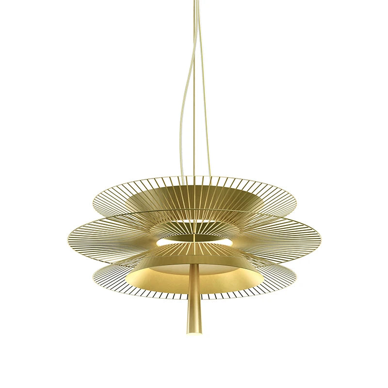 gold gravity 2 chandelier
