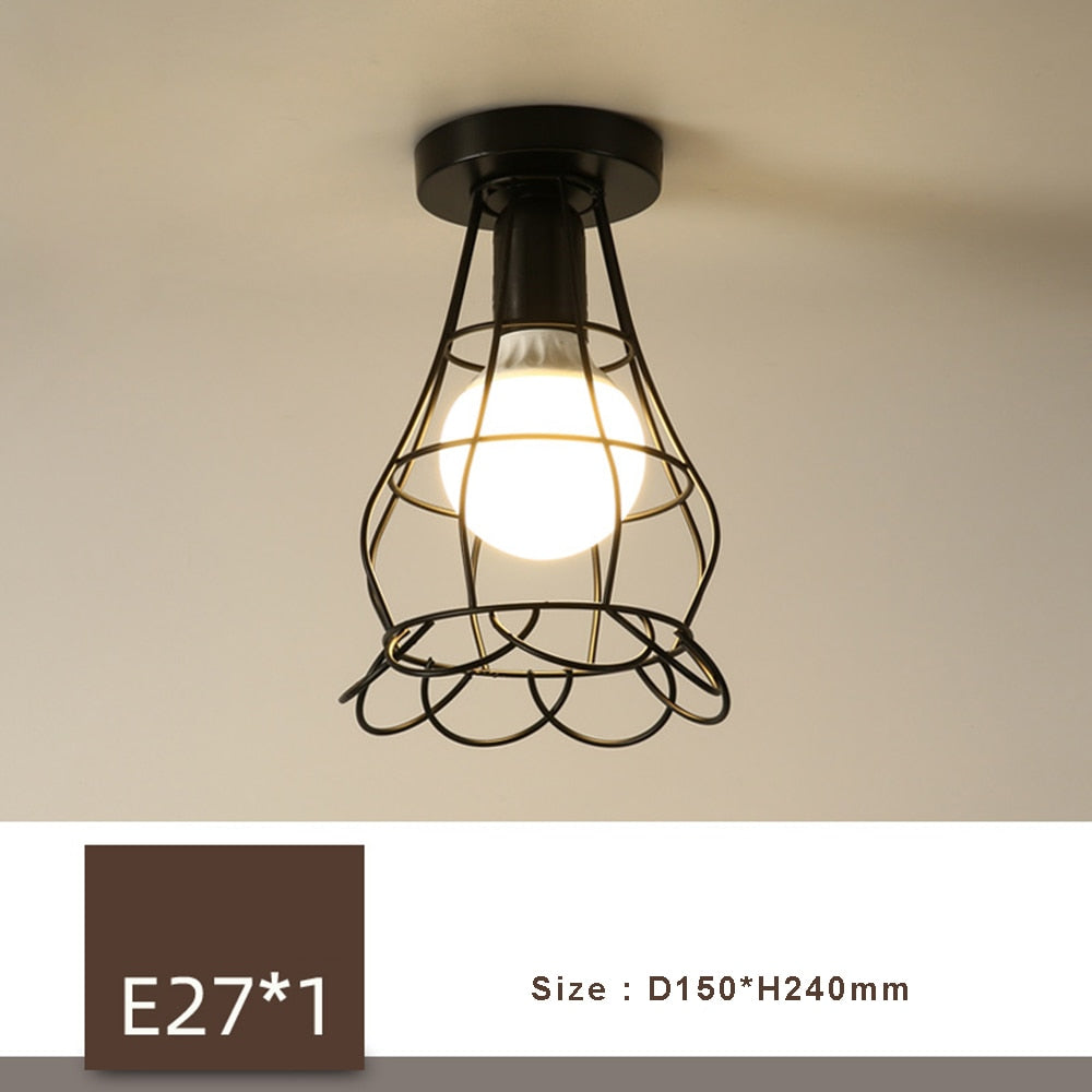 hexagon cage light cover