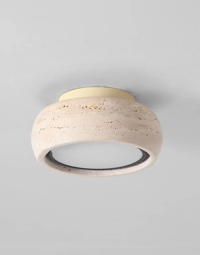 stone round ceiling lights