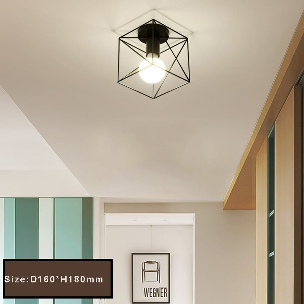 exposed bulb ceiling cover