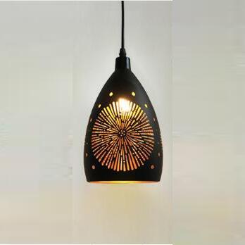 modern hollow pendant light