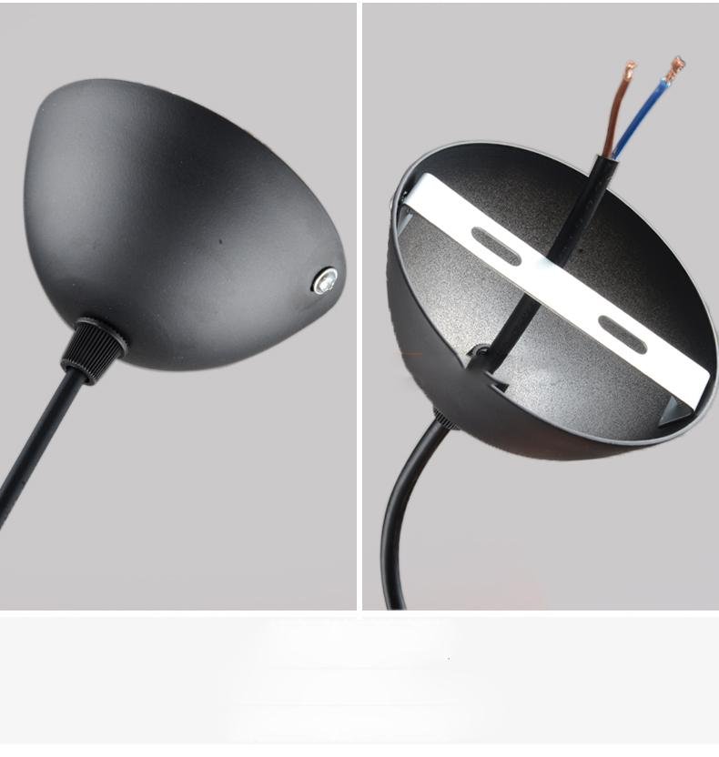 modern nordic round base hanging light