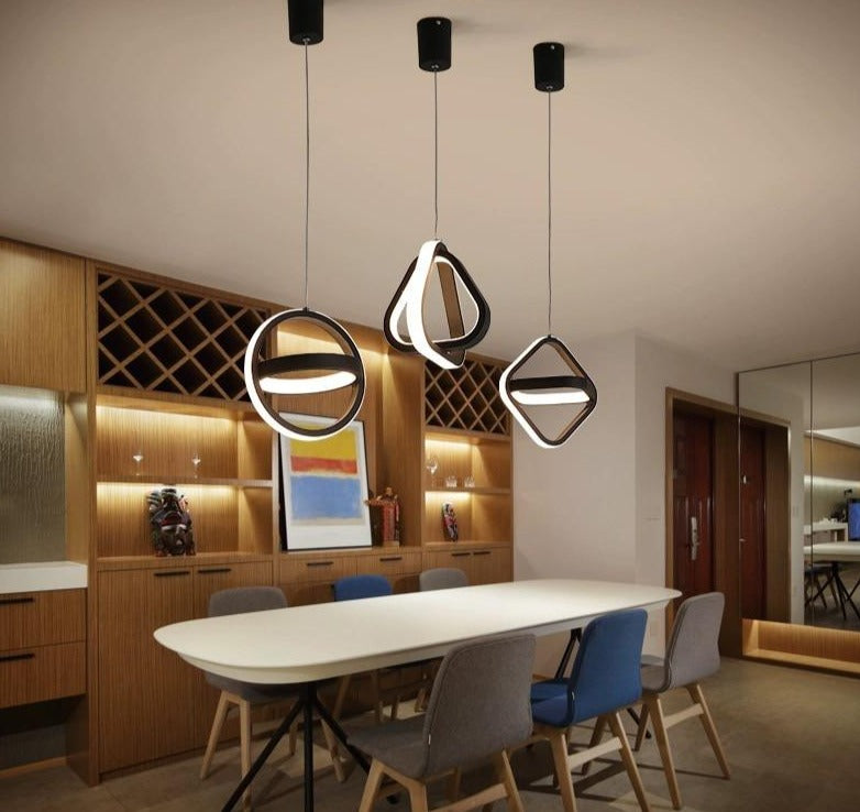 pendant geometric light