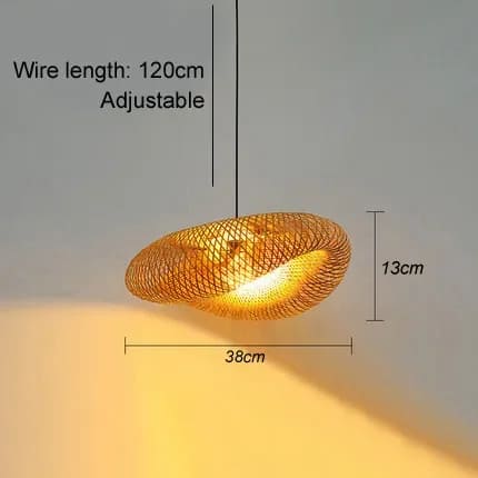 pendant light bamboo