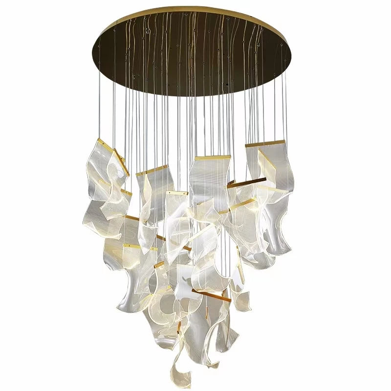 round chandelier
