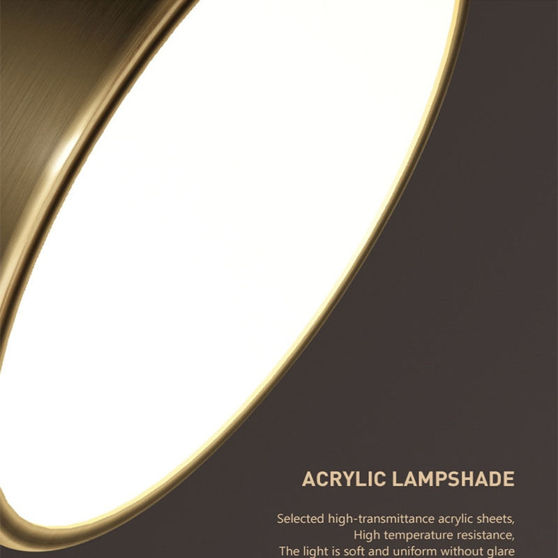 flush mount round light