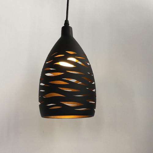 rustic hollow pendant lamp