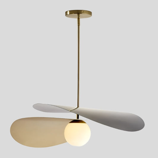 sculptural pendant light