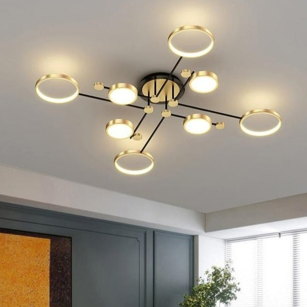 sputnik flush mount