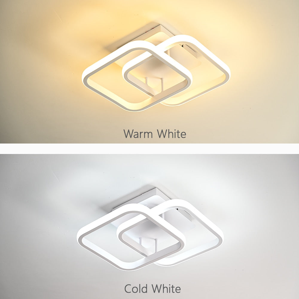 square led ceiling light