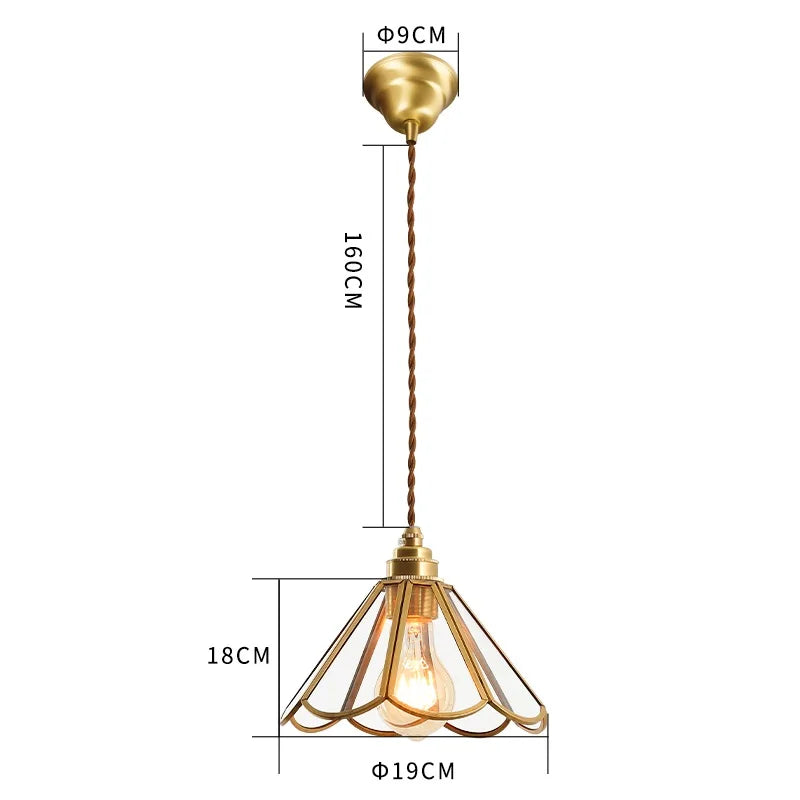 stained glass pendant lighting