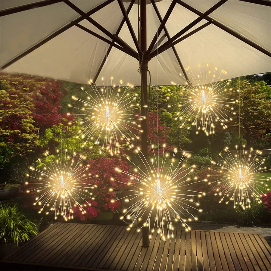 Starburst Christmas Lights
