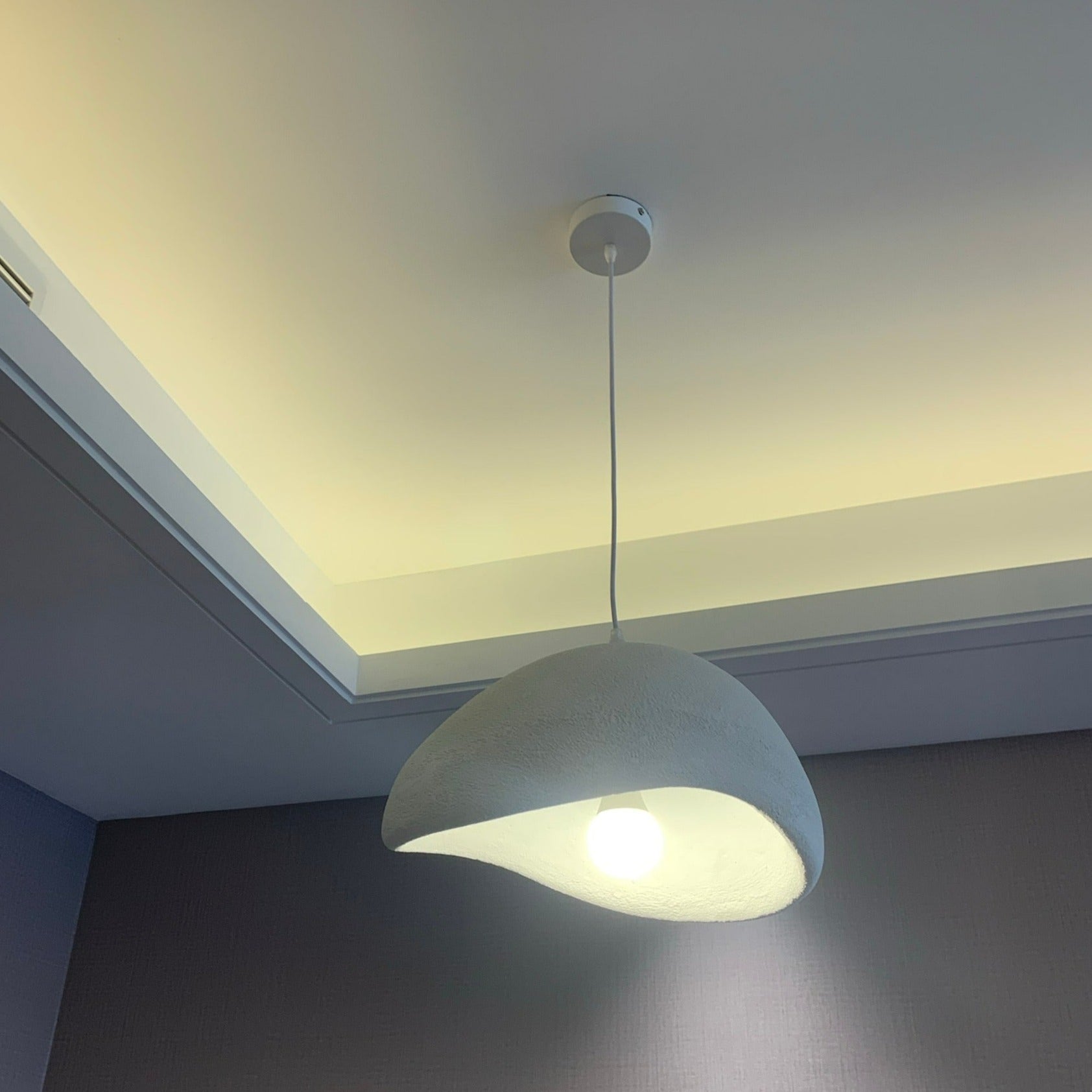 Soft Glow Wabi Sabi Pendant Light for Cozy Interiors
