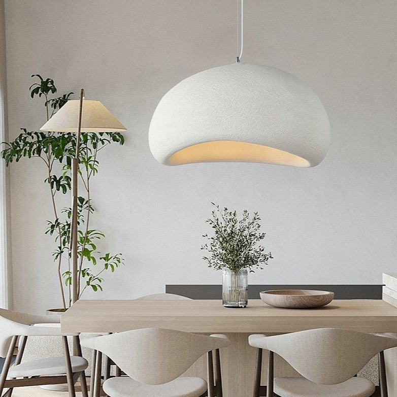Minimalist Pendant Light Inspired by Japanese Aesthetics