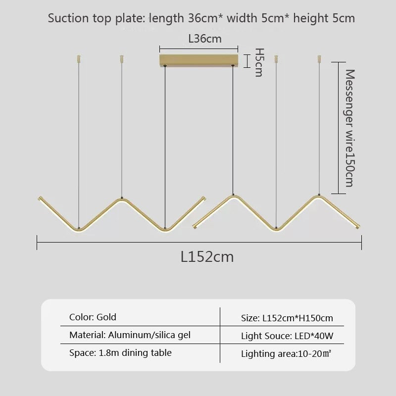 wave rattan pendant light