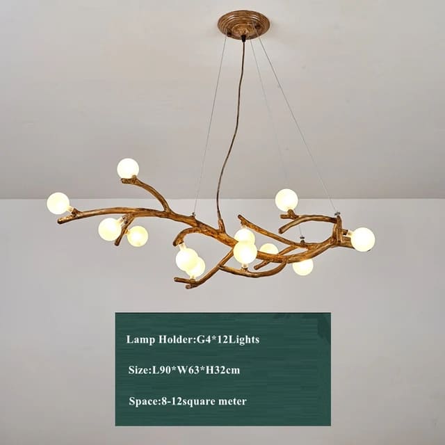 artistic tree chandelier light fixture