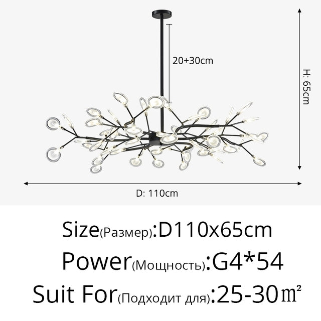 branch chandeliers