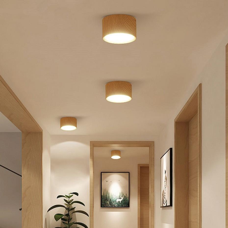 Scandinavian-style ceiling light in hallway