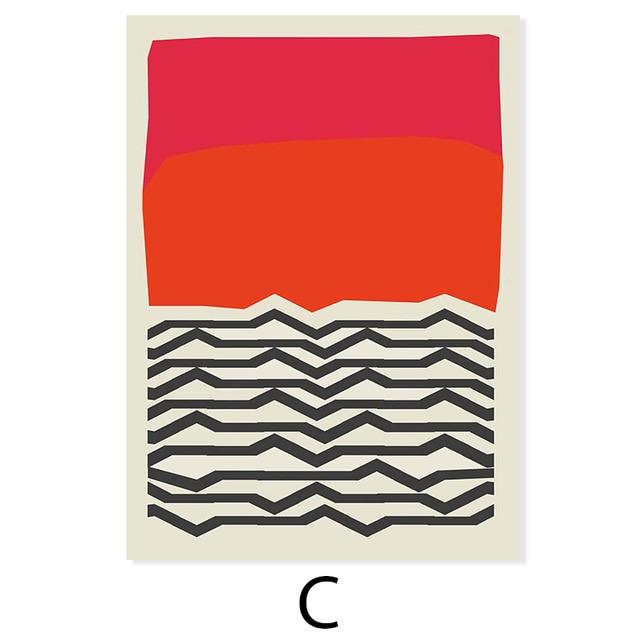 Abstract canvas painting