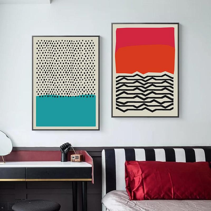 Abstract Black and White Art