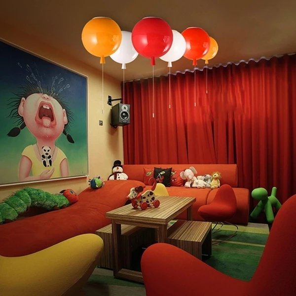 colorful kids ceiling light