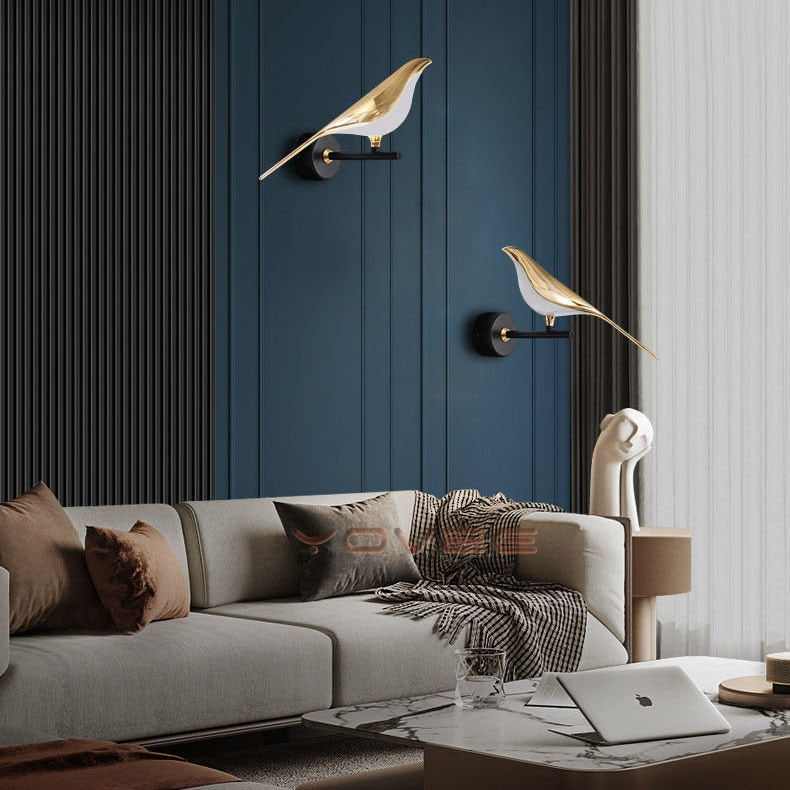 Soft Glow Bird Wall Lamp - Unique Home Décor Idea