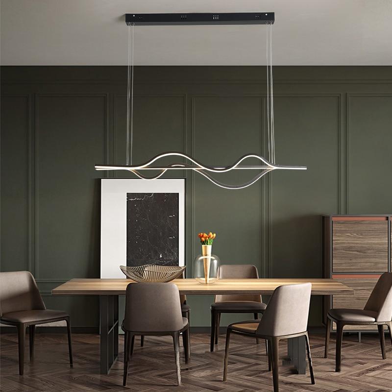 black wave track light fixture