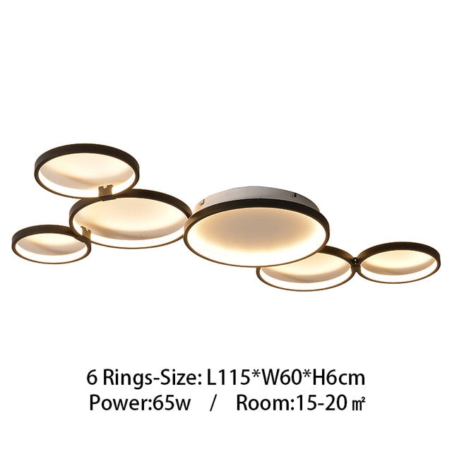 circle led ceiling lights
