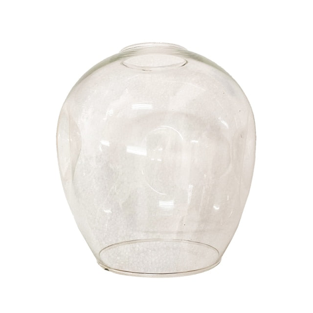 clear glass globe chandelier