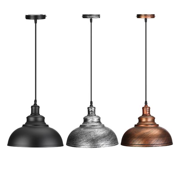 large industrial dome pendant light