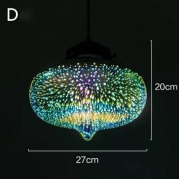 dome glass pendant light