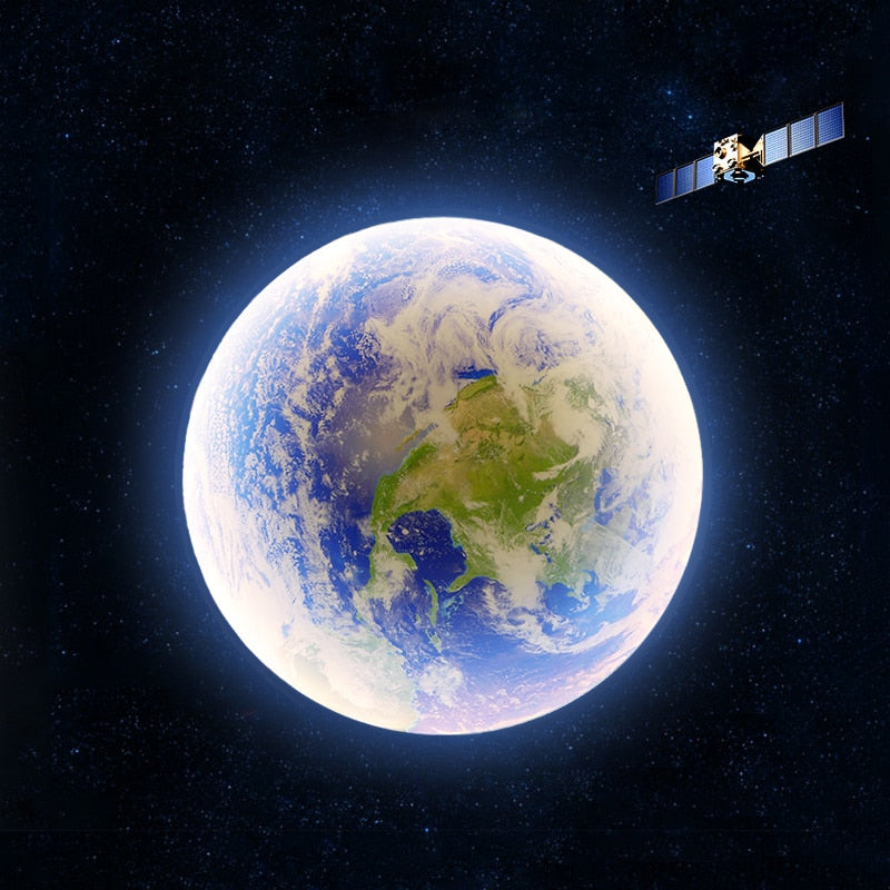 earth wall lamp with remote control