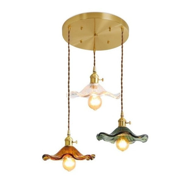 blooming flower chandelier