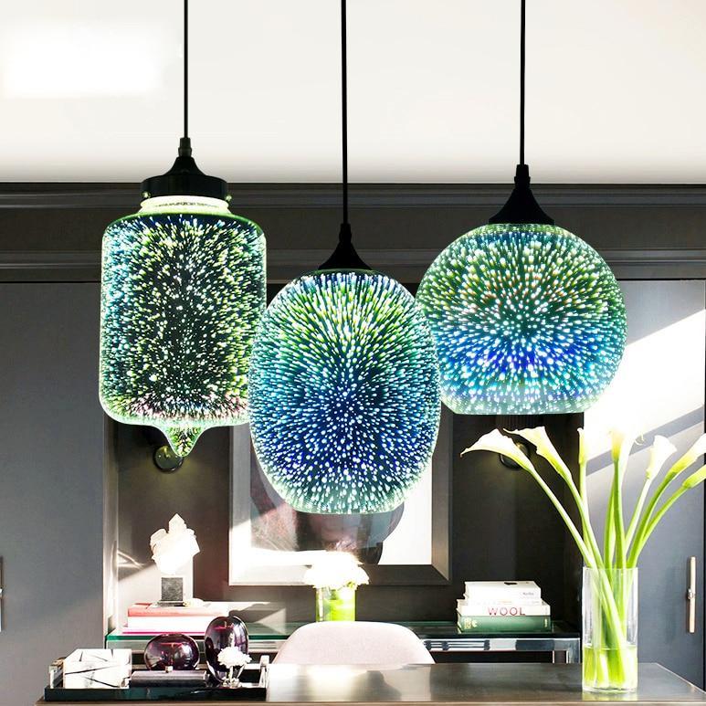 glass pendant lights kitchen