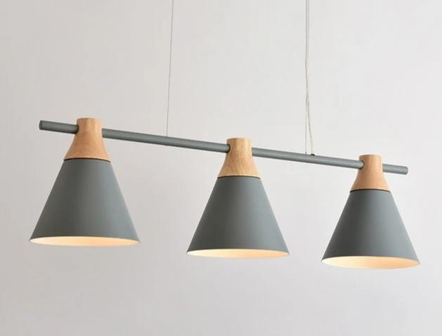 large cone pendant light
