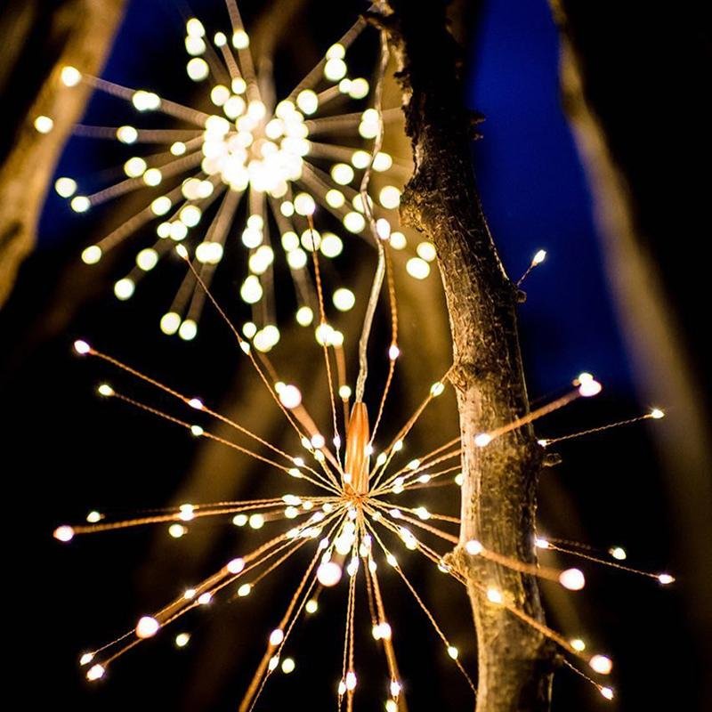 modern starburst light